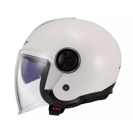 Kask otwarty Jet LS2 Classy Gloss White